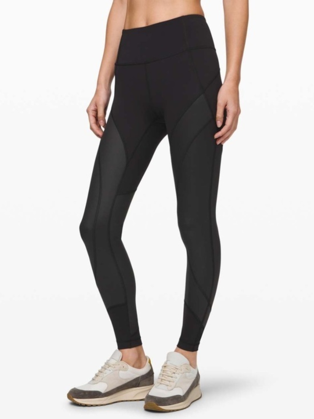 Lululemon Wunder Under High-Rise Tight 28" *Shine Black Size 4